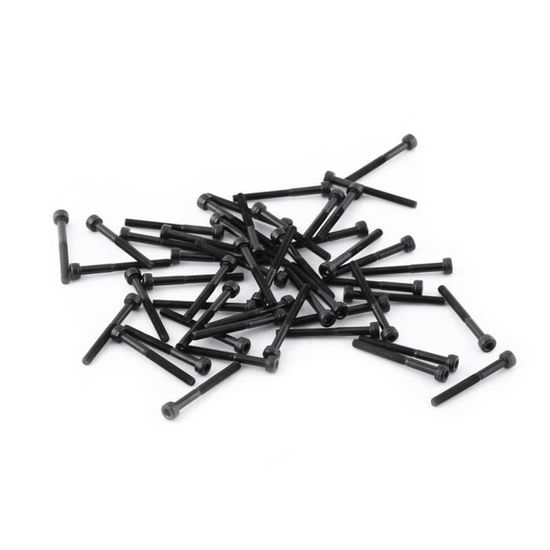 5-10 Pièces/lot M3 M4 M5 M6 M8 Acier Inoxydable Noir Grande Tête