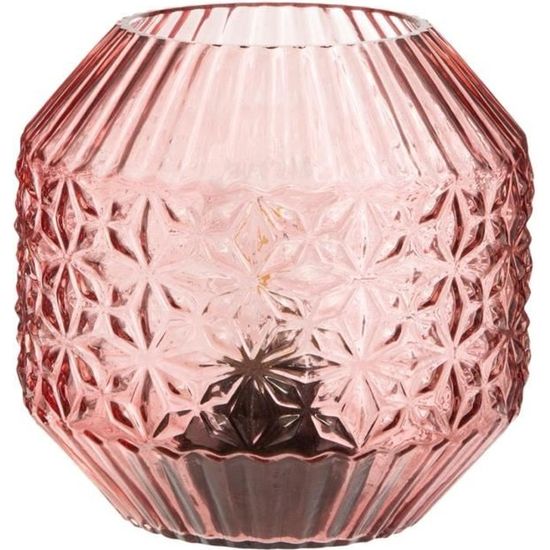 Lampe A Poser Led O 15 5 Cm Rose Cdiscount Maison