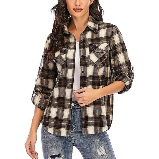 Surchemise bucheron femme sale