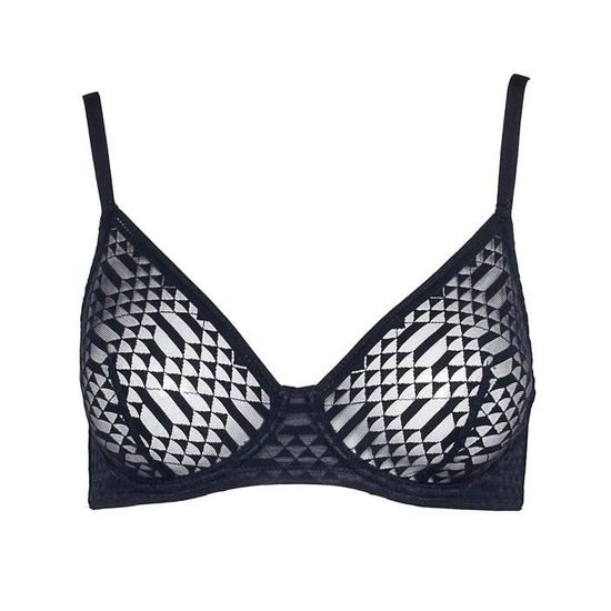 Soutien-gorge Armature + Slip Barbara Lingerie Garçonne - Couleur Nacre - Taille FR85C/EUR70C/UK32C - Neuf Avec étiquettes, Fabriqué En France