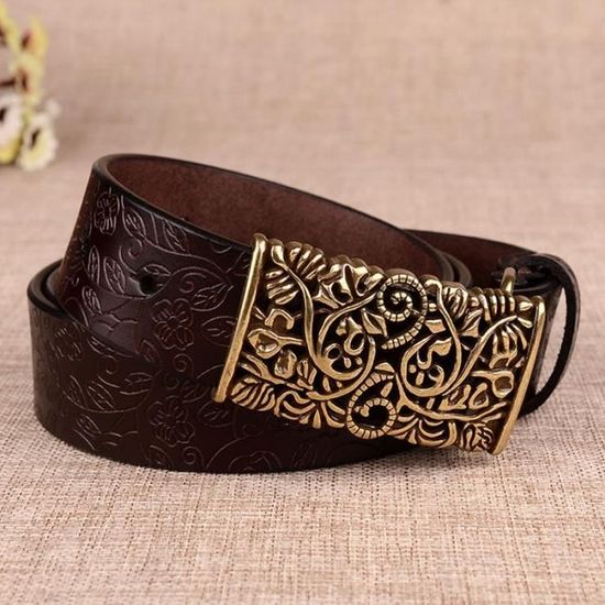 Ensemble De Harnachement Western En Cuir - Têtière (casse-tête) Et