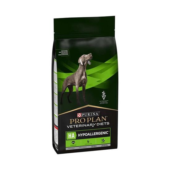 PURINA Pro Plan Veterinary Diets HA Hypoallergénique - 12 Boîtes X 400g - Aliment Pour Chien Intolérant
