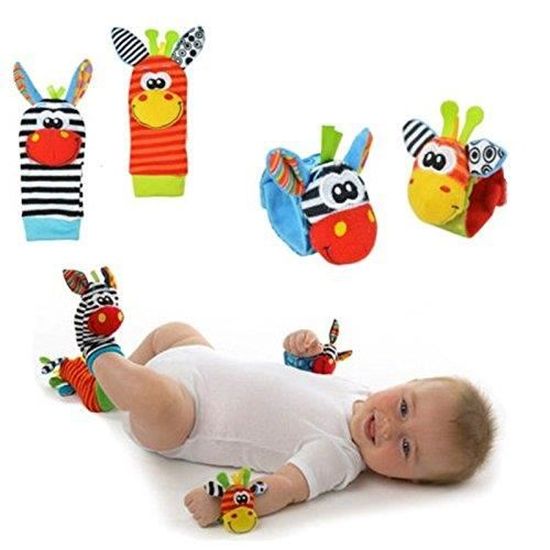 Bebe Jouets Hochet Bebe Hochet Chaussettes Doux Poignet Bell Sangle Hochets 0 6 Mois Bebe Appliquer 4pcs Singe Et Elephant M550 Cdiscount Puericulture Eveil Bebe