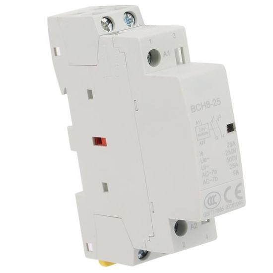 JOYELEC Contattore AC domestico 2P 25A 2NO Contattore AC domestico automatico JOYELEC Contattore AC domestico 2P 25A 2NO Contattore AC domestico automatico