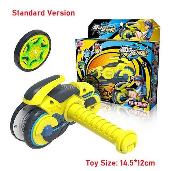 Srliya Set De Gyroscopes De Combat Pour Enfants - 4 En 1 Jouets Gyro Rotatifs Avec Excellent Équilibre