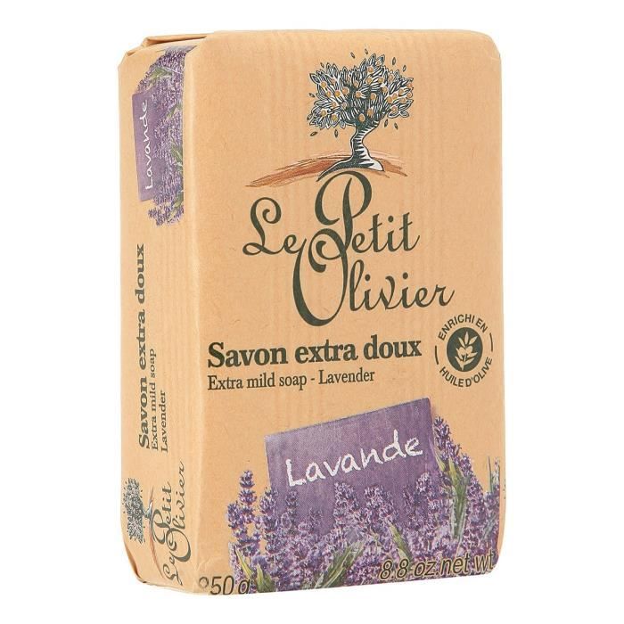 LE PETIT OLIVIER Savon Lavande - 250 g
