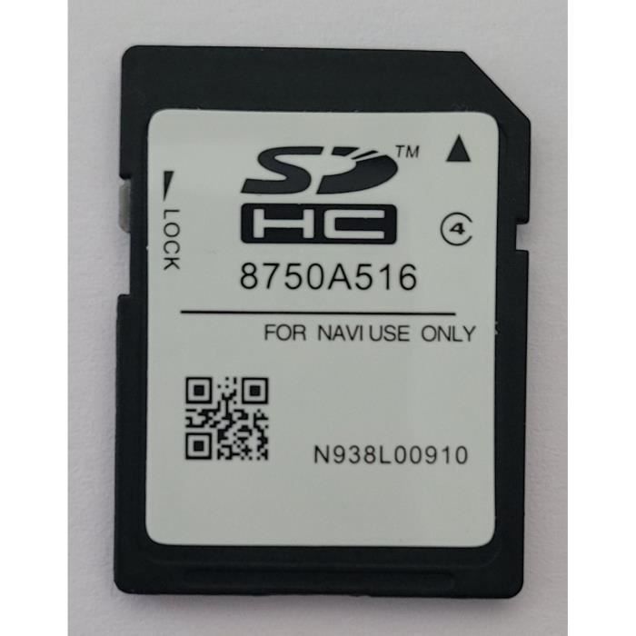 Carte SD GPS CITROËN C4 Aircross – MMCS C12 - Europe - 2020 - 2021 - 8750A516