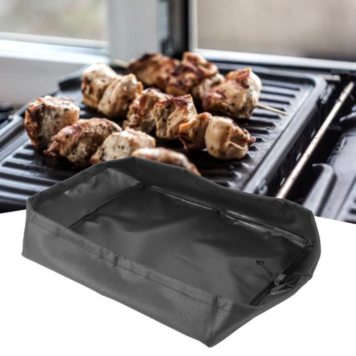 Électrique Grill Four Four Cover Électroménagers Housse protection pour Barbecue 32.5x27.5x7cm-XIS