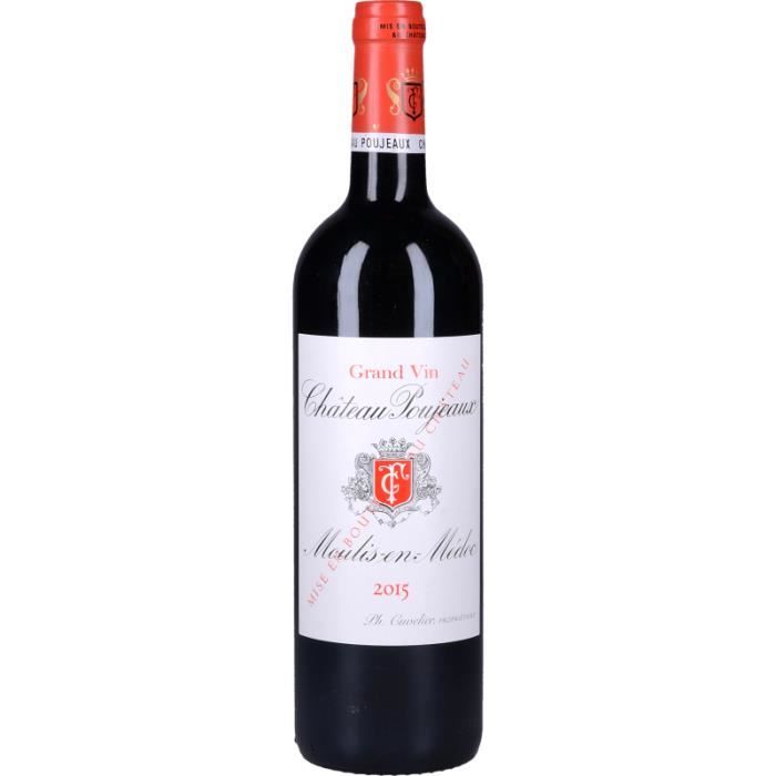 Vin Rouge - Château Poujeaux 2015 - Bouteille 75cl