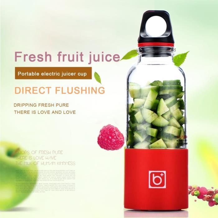 500ML Presse-agrume Portable USB Rechargeable Automatique Ménage Tasse De Jus De Fruits Petit De Charge Mini Électrique Tasse De Jus