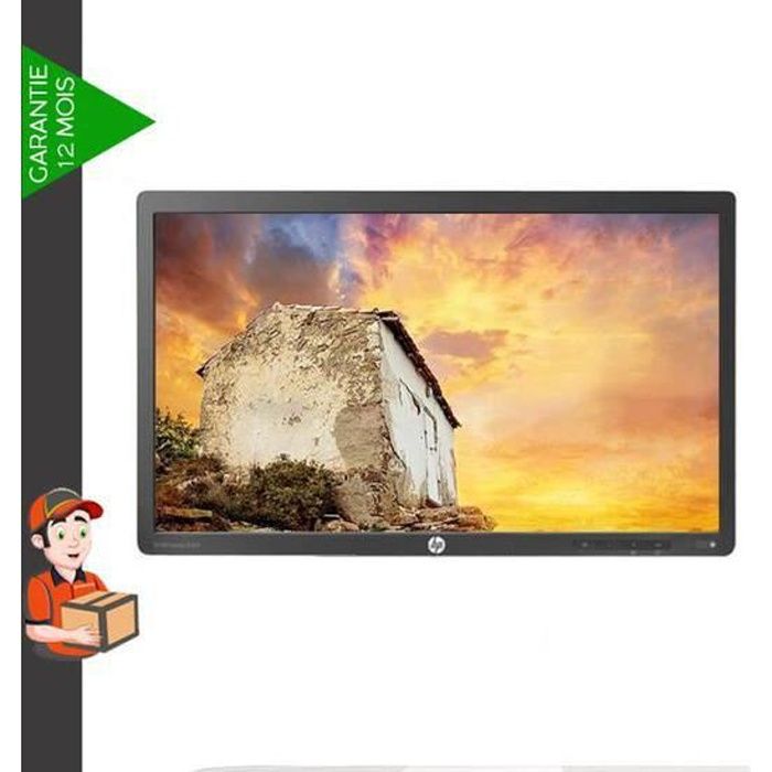 Moniteur occasion 20- HP EliteDisplay E201 Sans pied DVI-D • VGA • DisplayPort