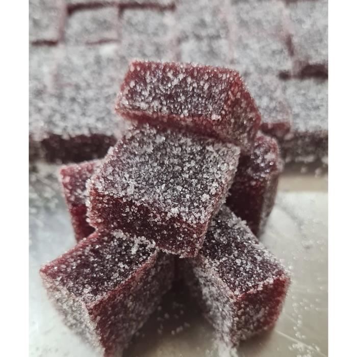 PATE DE FRUITS A LA FRAMBOISE - FABRICATION ARTISANALE