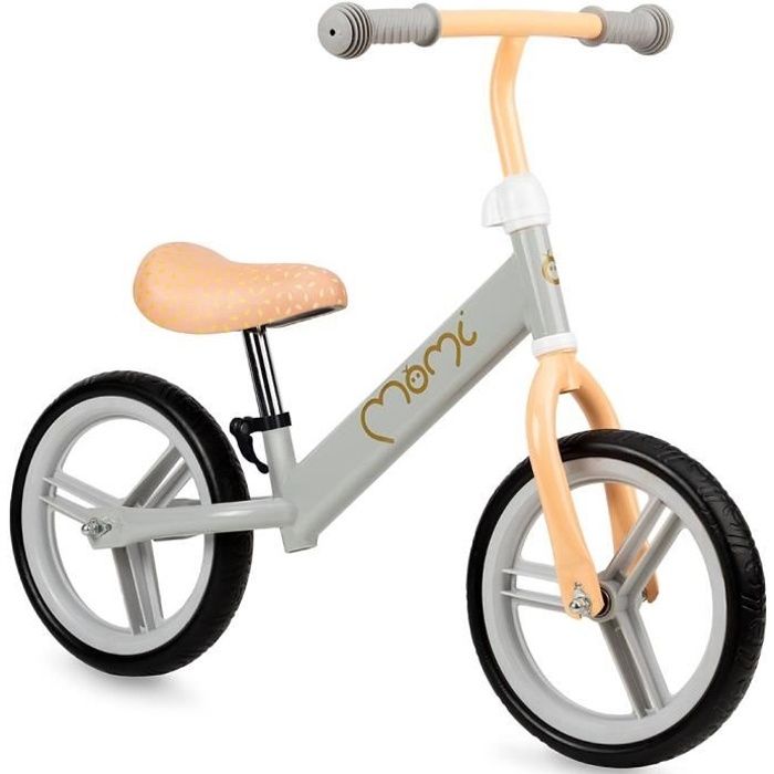 MoMi Draisienne Nash Légère Design Unique Roues en Mousse EVA Système Quick Release À Partir de 3 Ans d'Or