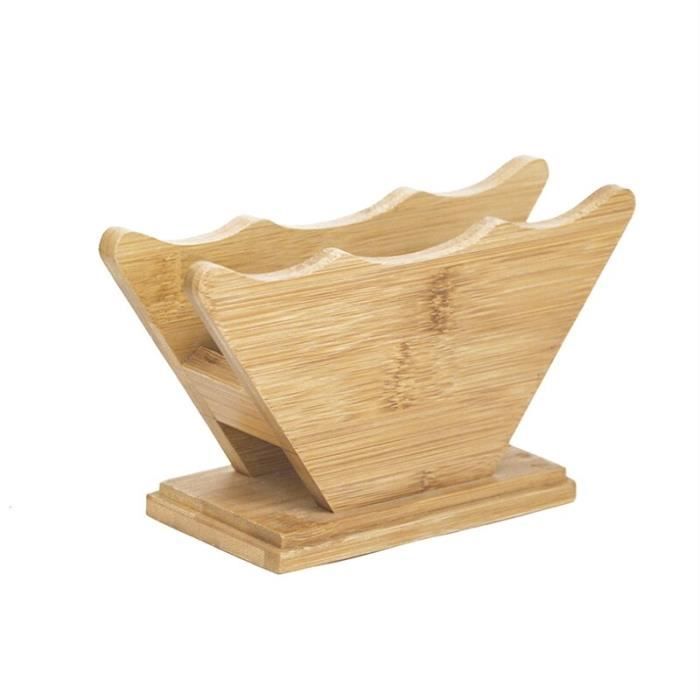 Café Filtres,Support de filtre à café, support de stockage de papier de café, support de récipient de papier de - Type wood color#A1