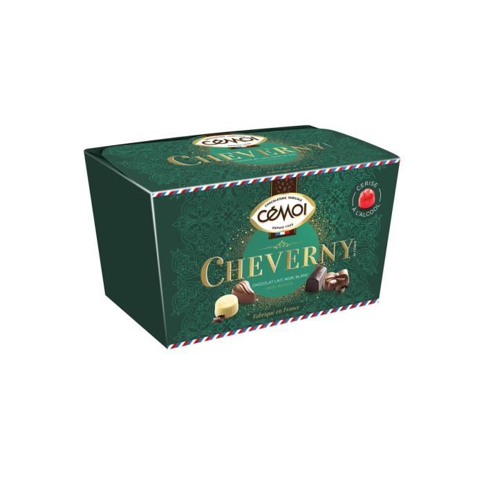 Chocolat cheverny avec alcool Cemoi - 210g la boite