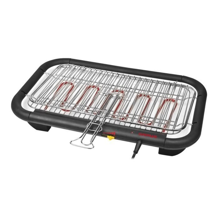 G3 Ferrari G10027 Galactic - Barbecue gril -électrique - 1400 cm ² - noir