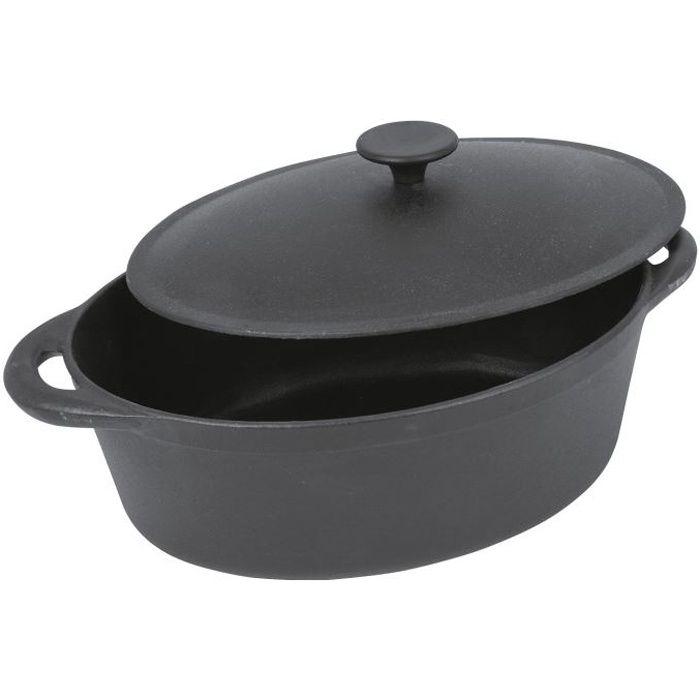 CREALYS Cocotte fonte 28 cm tous feux