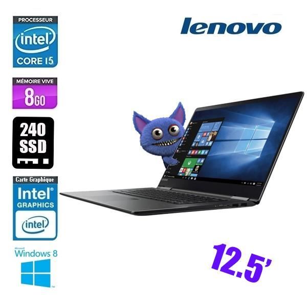 PC Portable Lenovo Lenovo Thinkpad Yoga X260 Core i5 6300U 2.4Ghz - Grade B