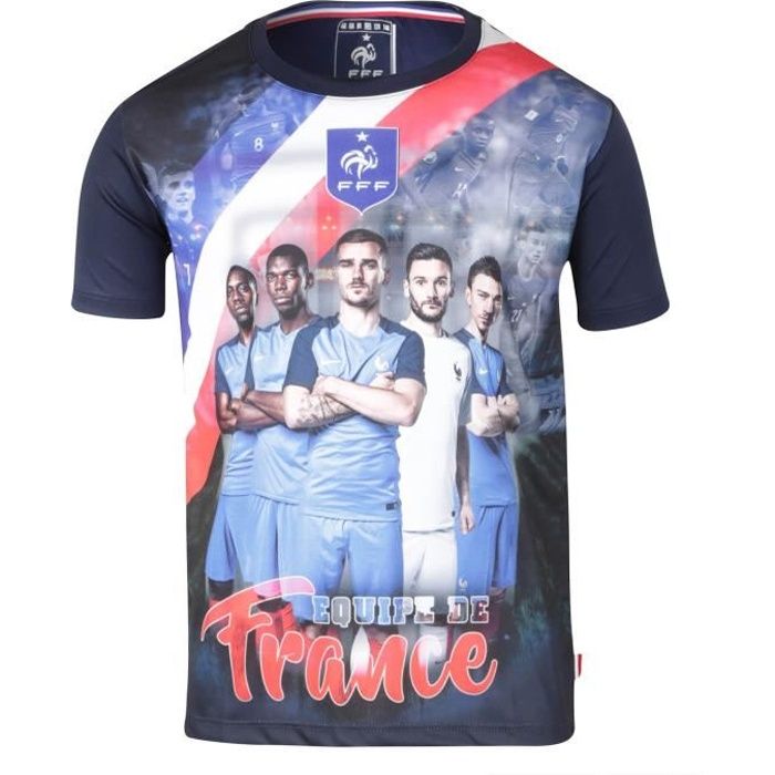 Maillot Team FFF - Collection officielle Equipe de France de Football