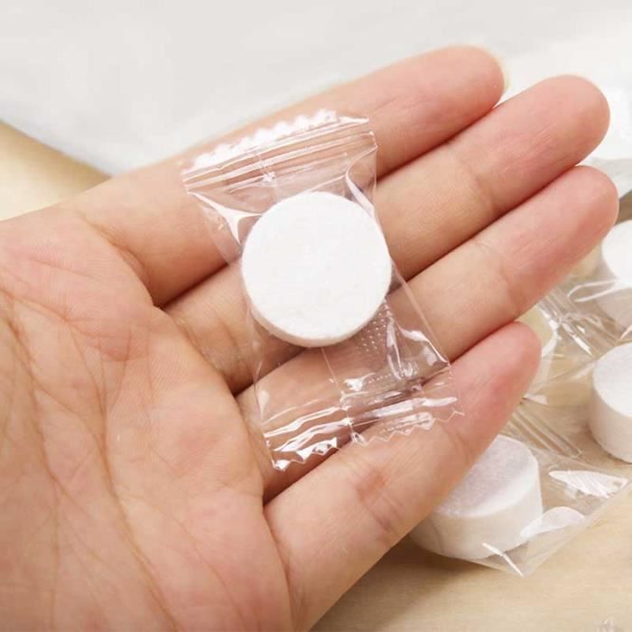 50pcs / lot plein air santé sport sports magie serviette mini portable soins du visage serviette compressée