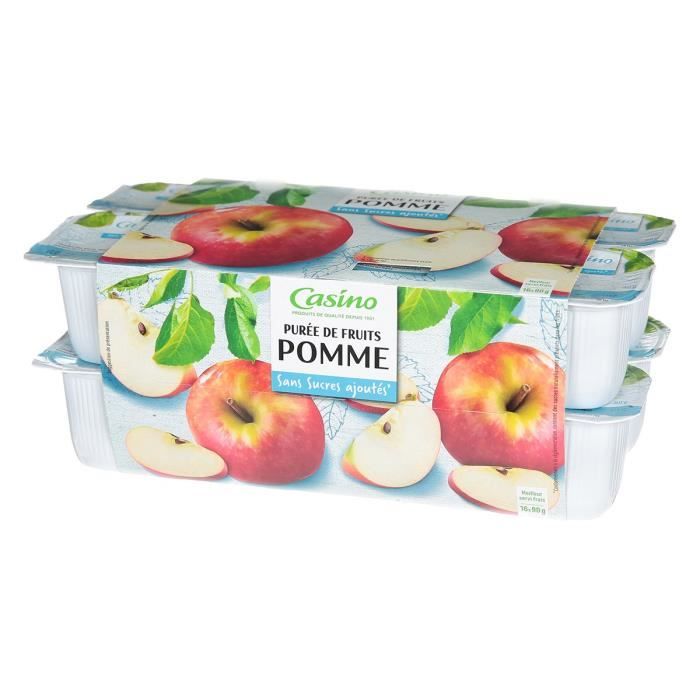 Purée de pomme 16x90g