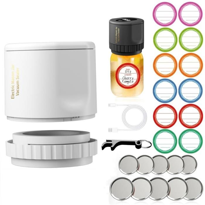 Etereauty Couvercles de bocaux Couvercle de bocal Mise en conserve