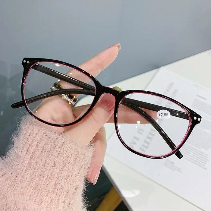 Lunettes Anti-lumière Bleue Style Rétro - Monture PC Légère - Taille Unique