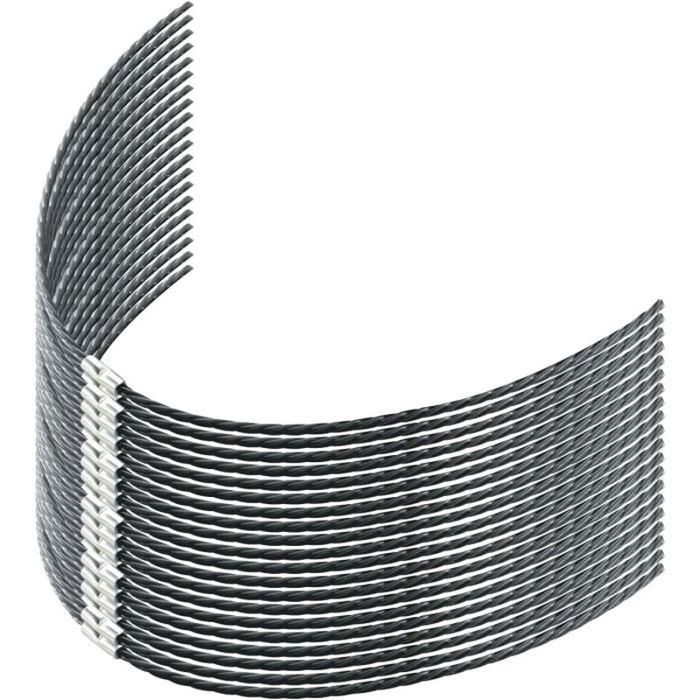 Fil Débroussailleuse BOSCH AFS 23-37 - Lot 20 Bobines - 3.5mm X 37cm - Référence F016800431