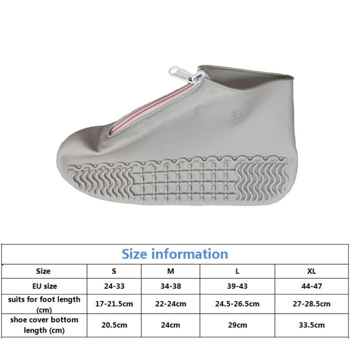 5 paires de couvre-chaussures, adaptés aux pointures adultes 37 à 43, noir