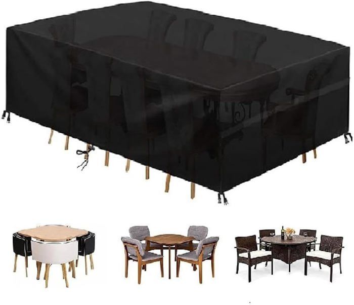 Housse Salon De Jardin 200x200 Housses Salon De Jardin Extra Large, Housse De Table Imperméable, 420D Housse Pour Mobilier De Jardin