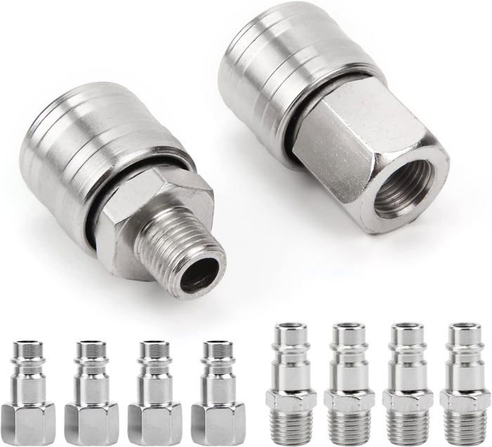 Kit Plaques Valves Compresseur 10 Pièces - Manganèse - Pour 4HP - Neuf Sous Emballage