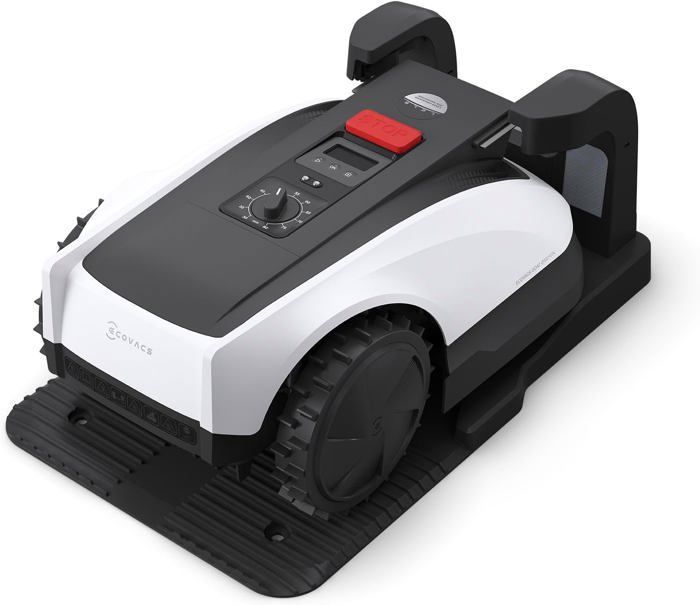 ECOVACS Goat O800 RTK Robot Tondeuse sans Fil périphérique 800 m² RTK+Vision Améliorée par Lidar Cartographie Automatique Passages étroits jusqu'à 0 7 Tonte précise des Bordures Pente 45% - vue 2
