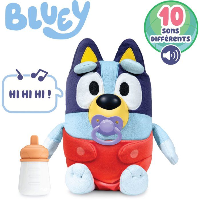 Peluche - BLUEY - Bébé Bluey - 28 cm - Dès 3 ans