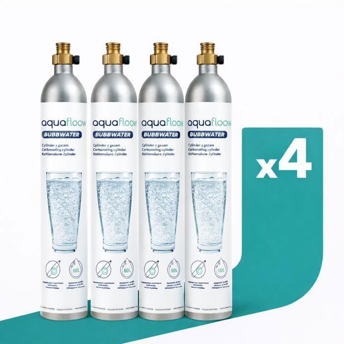 Cylindre pour carbonateur C02 Aquafloow Bubbwater Recharge Gaz cylindre de gaz CO2 Cylindre pour saturateur deau