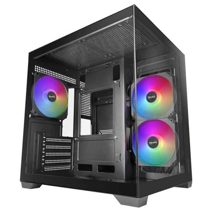 Mars Gaming MCVIEW3 unité centrale Mini Tower - vue 3