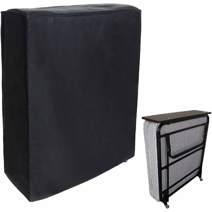 Folding bed cover for double bed storage bag waterproof and breathable ACCESSOIRES FABRICATION MAISON