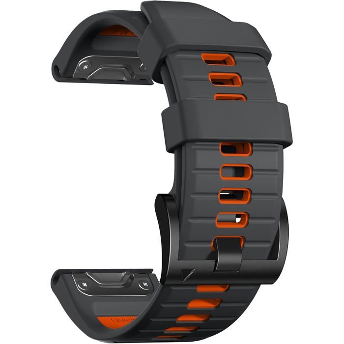 Bracelet de sport en silicone - Compatible avec Garmin Fenix 8/7/6/5