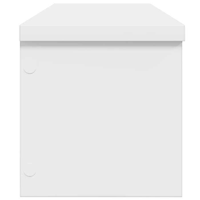 Étagères de cuisine empilables 2 pcs blanc 60x15x16 cm_2 ans garantie_72723