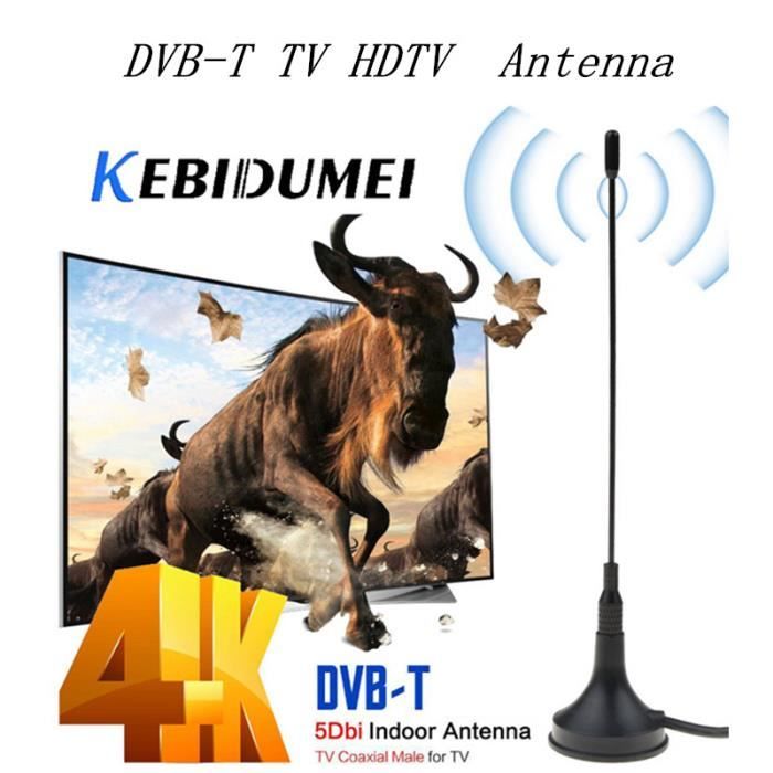 Antenne TV Numérique DVB-T2,Antenne TV Puissante,TNT Amplificateur