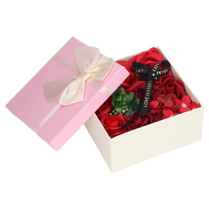 12Pcs Préservé Rose Parfumée Savon de Bain, Cadeau Femme, Convient Pour La Saint-Valentin, Un Anniversaire, Une Fête de La Femme, Convient Pour se Laver les Mains, se Baigner et Se Détendre