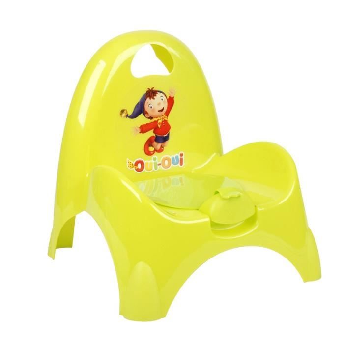 Chaise Petit Pot De Chambre Enfant Bebe Oui Oui 39x40x41cm Jaune Cdiscount Puericulture Eveil Bebe