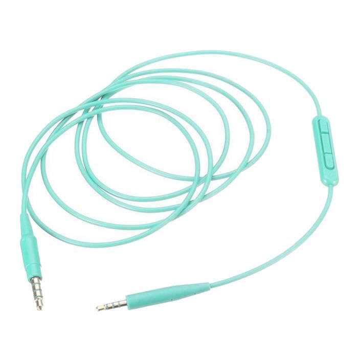 Câble Audio Bose QC15 Avec Microphone - Noir, Neuf Emballage Ouvert