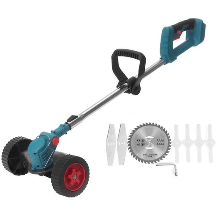 Débroussailleuse électrique Sans Fil Lacoco - 800W, 2 Batteries 2Ah, Longueur Réglable, 3 Types De Lames - Pour Jardin - 2