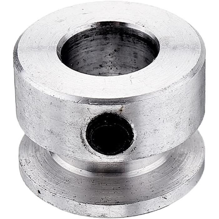 Poulie Simple Rainure 80mm - Alésage Fixe 20mm, Alliage D'aluminium, Marque Uxcell, Neuf
