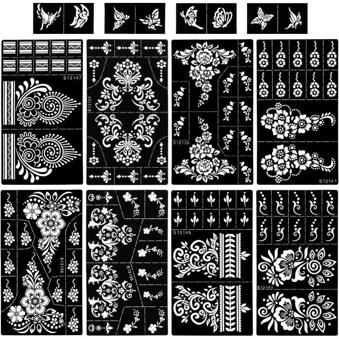 10 Feuilles Tatouage Ephemere Araignée, Tatouage Éphémère Halloween Araignée Tatouage Temporaire, Autocollant Visage Halloween Faux Tatouage Araignée Pour Maquillage Cosplay Costume Carnaval