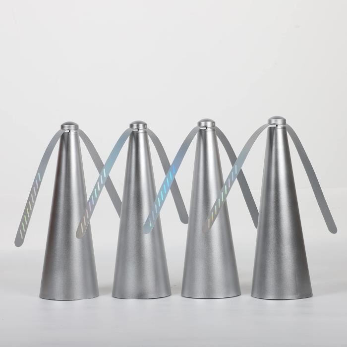 Ventilateur Anti-mouches De Table – Silencieux, Rechargeable, 2 Vitesses – Pour Repas En Extérieur Ou Intérieur