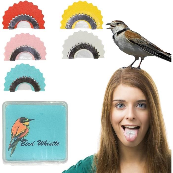 Sifflet En Plastique Forme Oiseau - Jouet D'occasion Pour Enfants 5-7 Ans