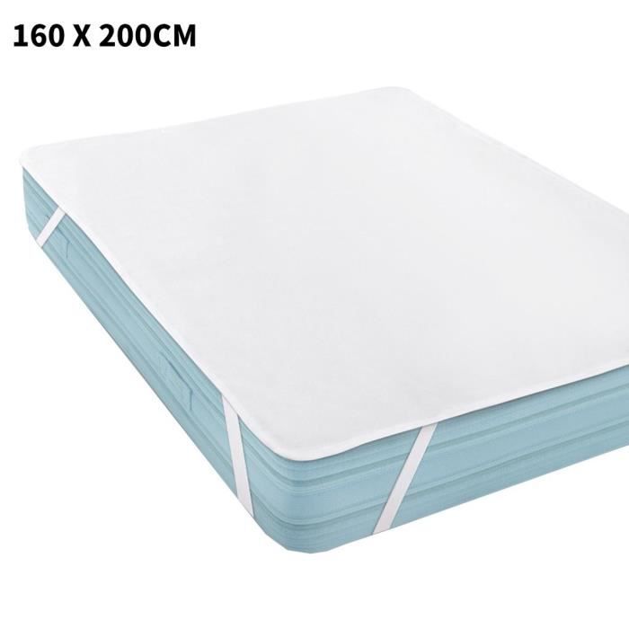 Protège-matelas Imperméable Belnou Venus - Taille Lit 160x200 Cm - 100% Coton éponge - Lavable 95°C - Fabriqué En Espagne - 7