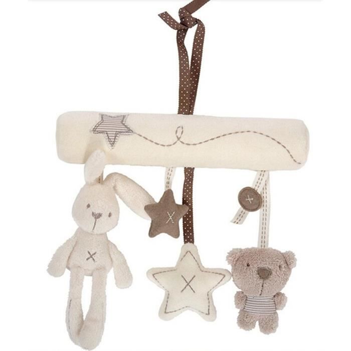 Lapin Bebe Musique Voiture Lit Suspendu Autour De Securite Siege Pendentif En Peluche Cdiscount Puericulture Eveil Bebe