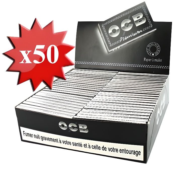 Feuille à rouler OCB Premium x50 - Cdiscount Au quotidien